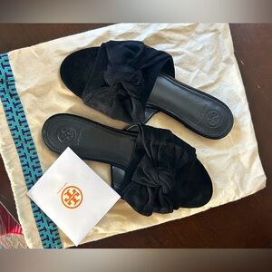 Tory Burch Annabelle Bow Slide Shoes